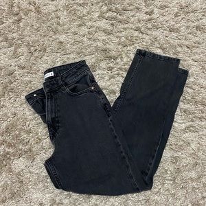 Zara Black Mom Jeans